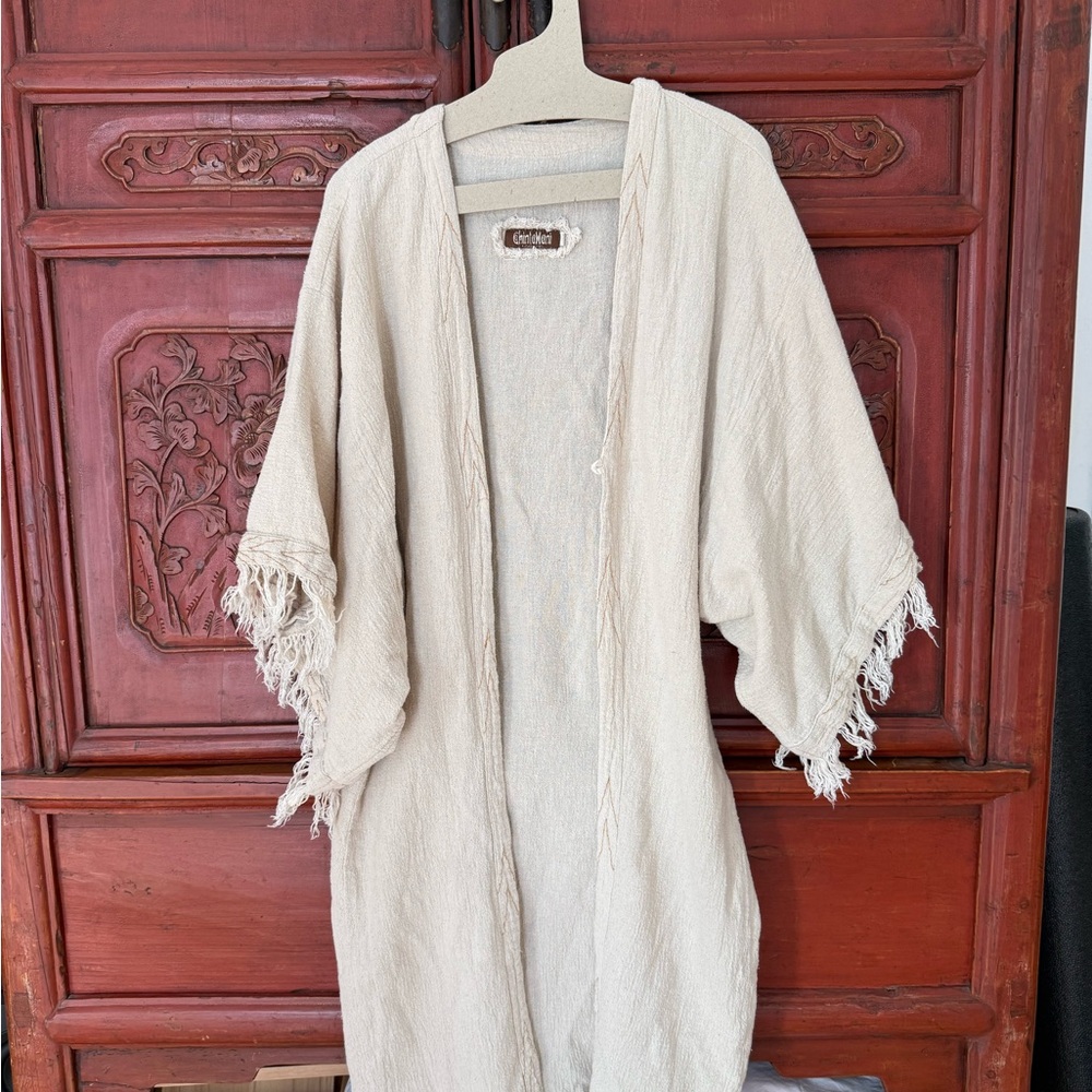 100% Hemp Duster or Cover Up Small